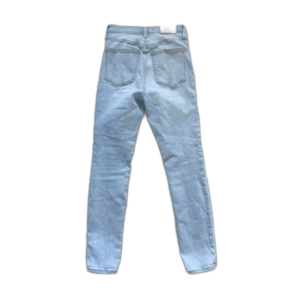 Madewell Women's 11" High Rise Roadtripper Supersoft Skinny Jeans Light Wash 24P - Picture 3 of 7